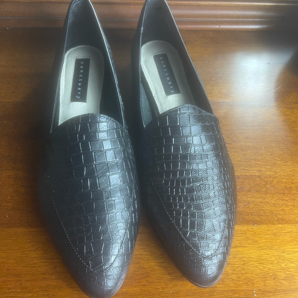 Sanctuary Leather Loafers 7.5